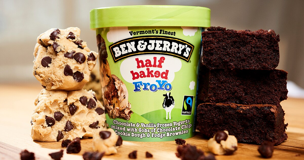 Ben and shop jerry's half baked